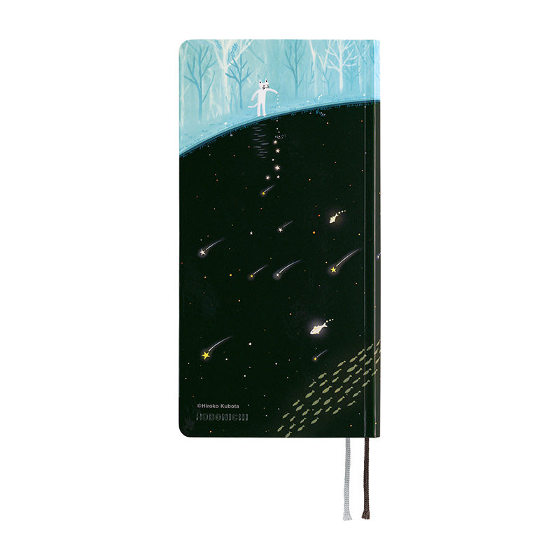 2027 Hobonichi Weeks: Hiroko Kubota - Meteor Shower in the Light Blue Forest