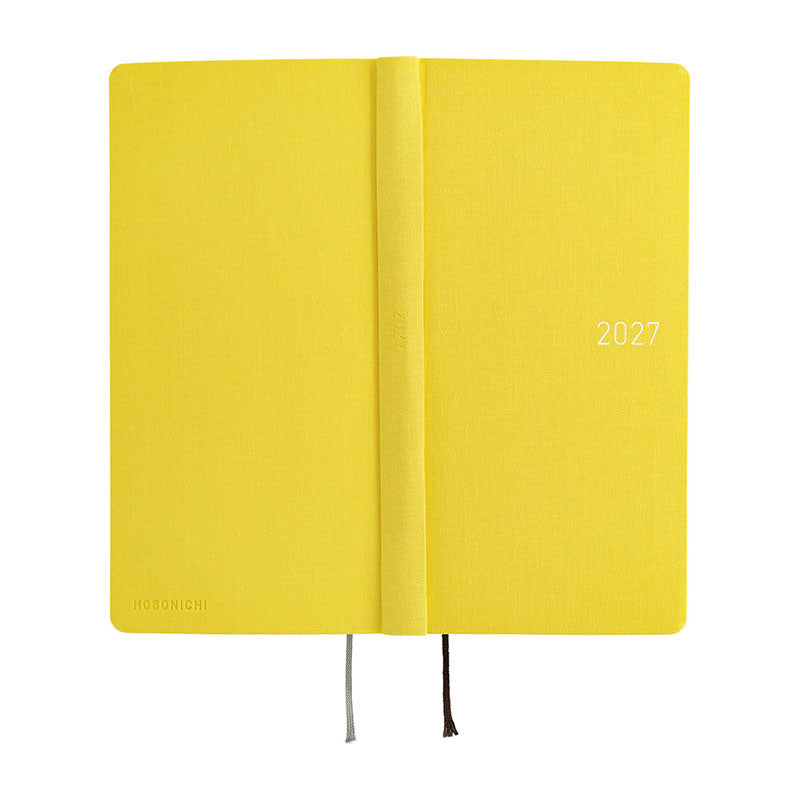 2027 Hobonichi Weeks MEGA: Colors - Canaria Yellow