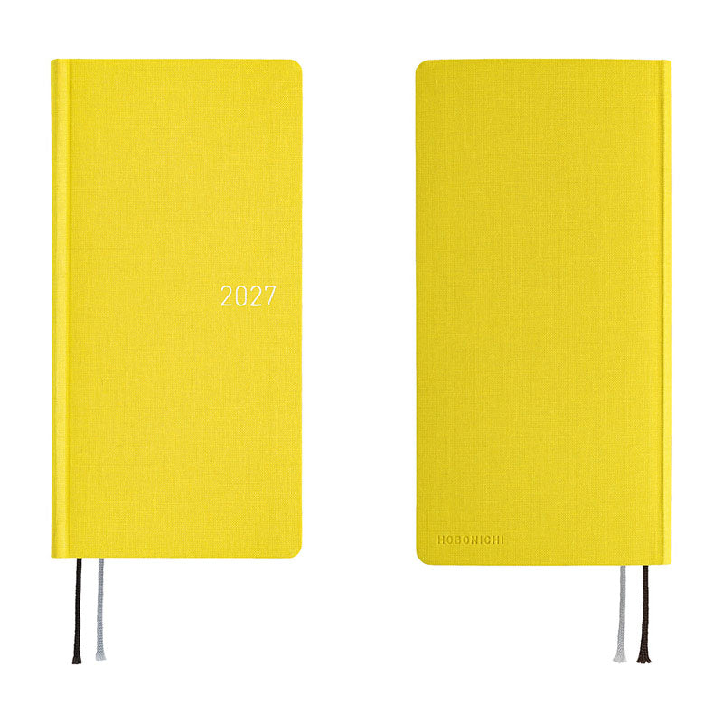 2027 Hobonichi Weeks MEGA: Colors - Canaria Yellow