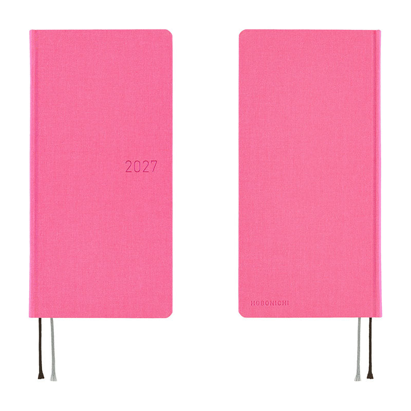 2027 Hobonichi Weeks MEGA: Colors - Pink Sapphire