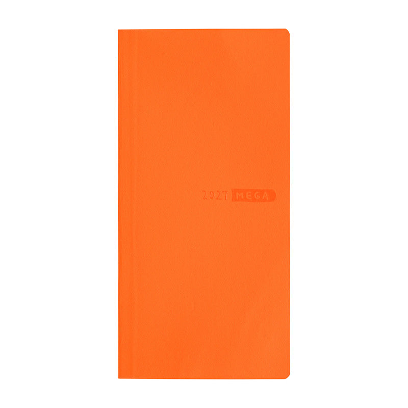 2027 Hobonichi Weeks MEGA: Sneaker - Mandarin Orange