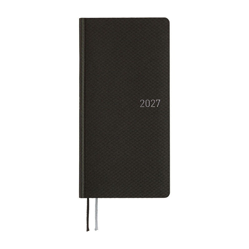 2027 Hobonichi Weeks: Paper Series - Black Argyle