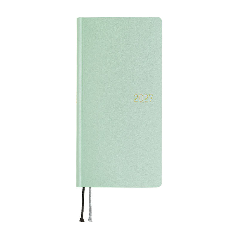 2027 Hobonichi Weeks: Paper Series - Frosty Jade