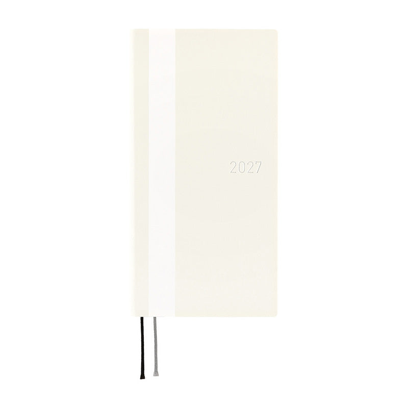 2027 Hobonichi Weeks: White Line - Ivory