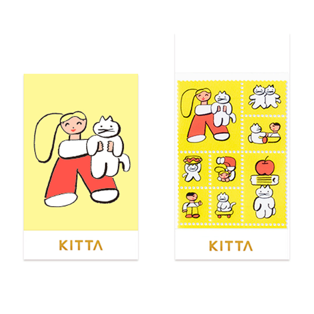 King Jim KITTA CLEAR Sticker Sheet - KITT024 With My Cat