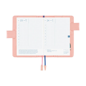 2026 Hobonichi COVER A6: Candy Stripper - Random Dog & Cat (Pink)