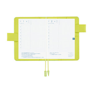 2026 Hobonichi COVER A6: Colors - Aqua Lime