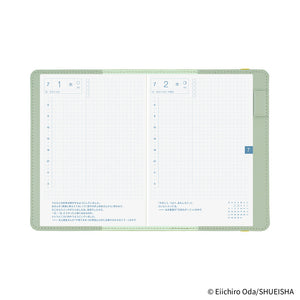 PRE ORDER 2026 Hobonichi COVER A6: ONE PIECE magazine: End of Luffy’s Dream (Mint Green)