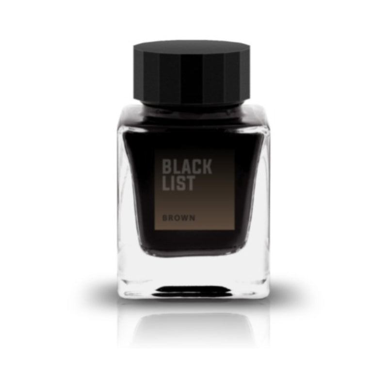Tono & Lims Fountain Pen Ink - BLACK LIST - Brown