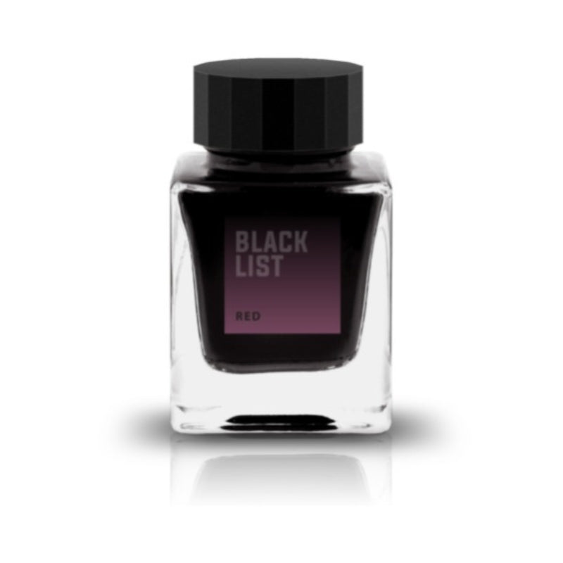Tono & Lims Fountain Pen Ink - BLACK LIST - Red