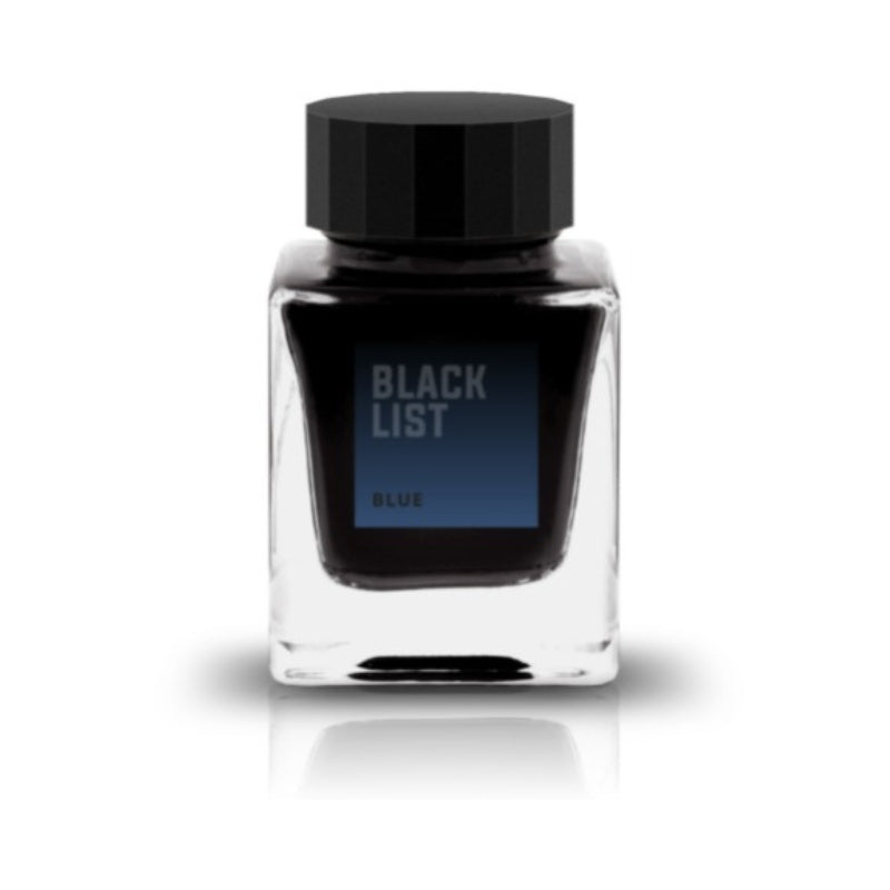 Tono & Lims Fountain Pen Ink - BLACK LIST - Blue