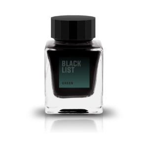 Tono & Lims Fountain Pen Ink - BLACK LIST - Green