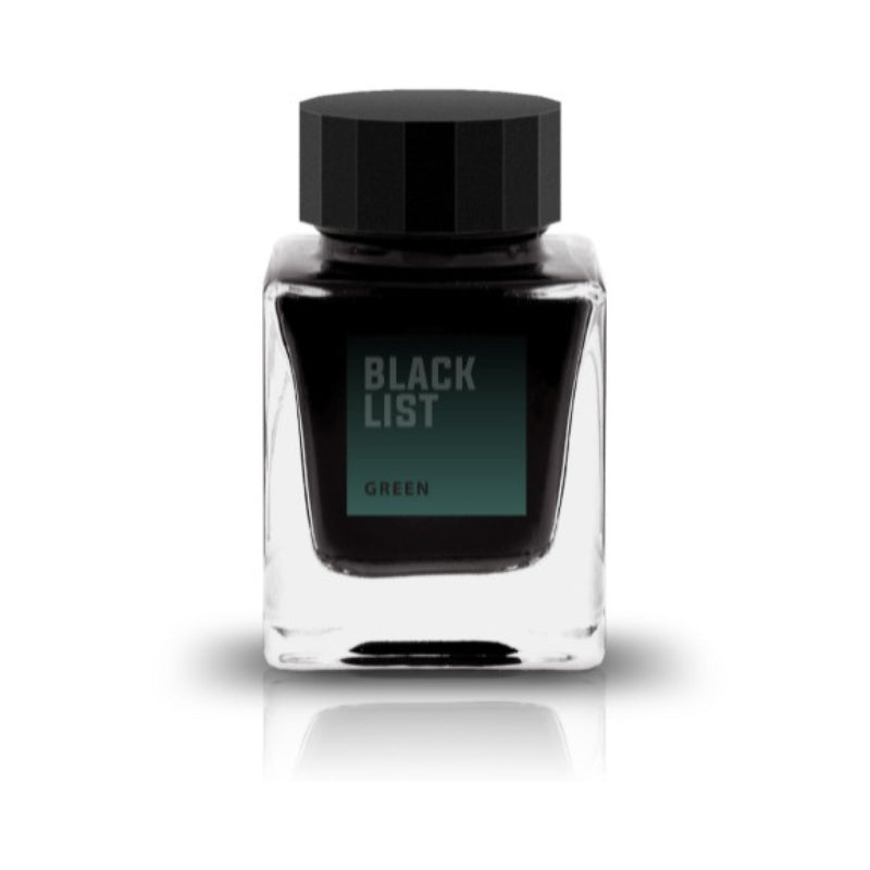 Tono & Lims Fountain Pen Ink - BLACK LIST - Green