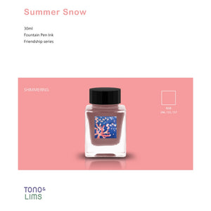 Tono & Lims Fountain Pen Ink - Friendship - Summer Snow