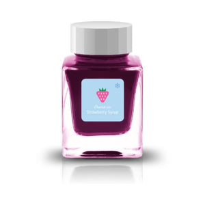 Tono & Lims Fountain Pen Ink - Shaved Ice - Strawberry Syrup