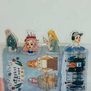 La Dolce Vita Acrylic Clips - Bookstore Girl
