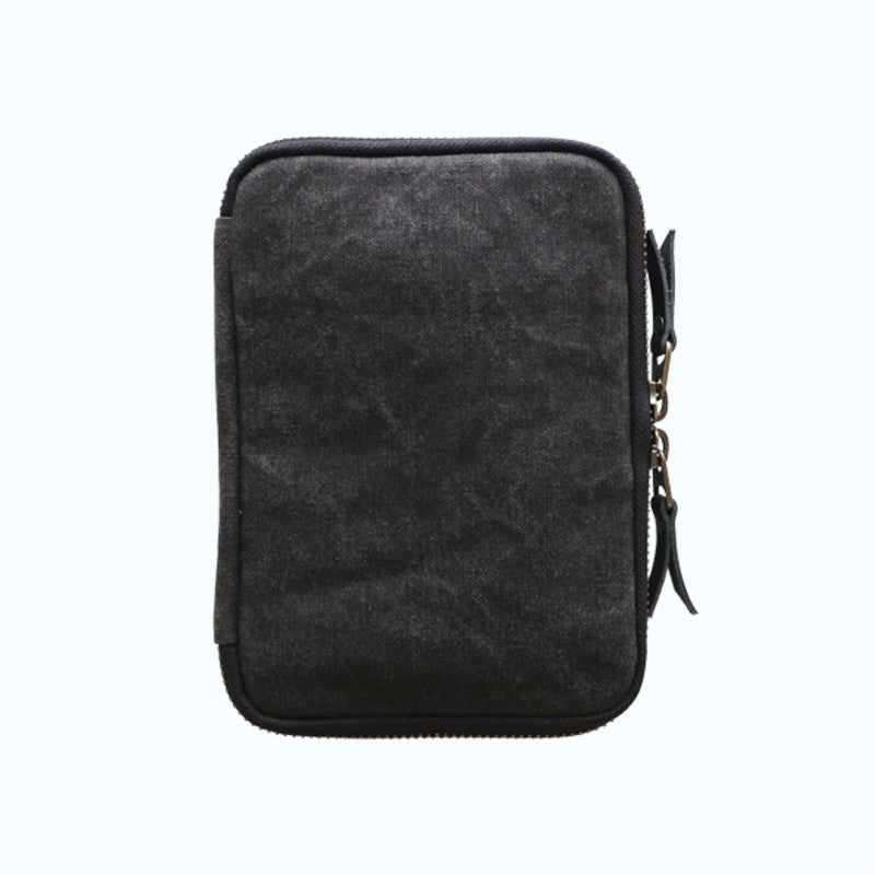 Yuruliku Flat Tool Case A6 Wide - Iron Black