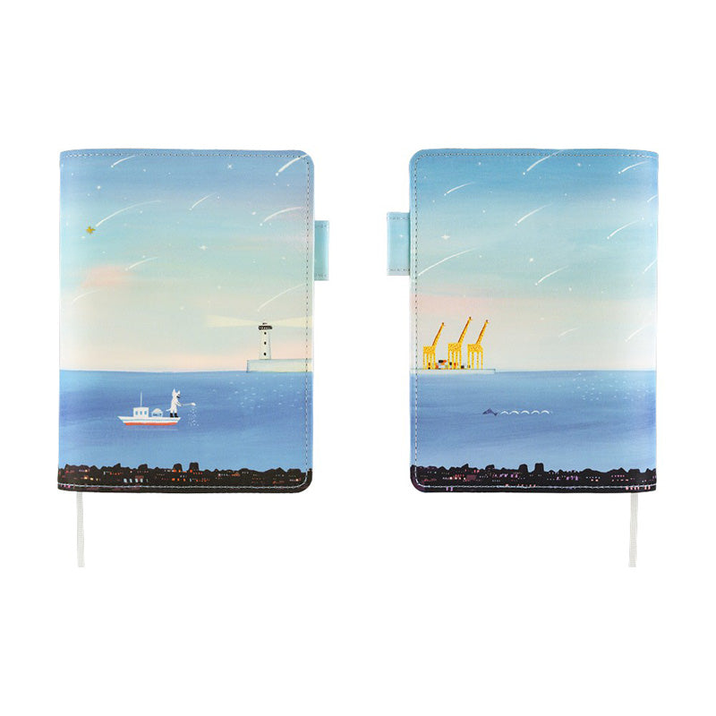 2026 Hobonichi A6 5-Year Techo COVER: Hiroko Kubota - The Sea’s Dream at Dawn