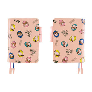 2026 Hobonichi COVER A6: Candy Stripper - Random Dog & Cat (Pink)
