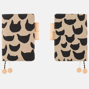 IN STOCK: 2024 Hobonichi COVER A6 Mina Perhonen: Anone-Anone (Black)