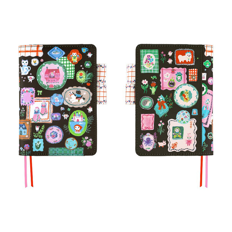 2026 Hobonichi COVER A6: Yumi Kitagishi - White Cat's Table Decorations