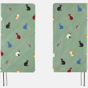 Late OCT Pre Order: 2024 Hobonichi Weeks - Bow & Tie: Cats & Me English