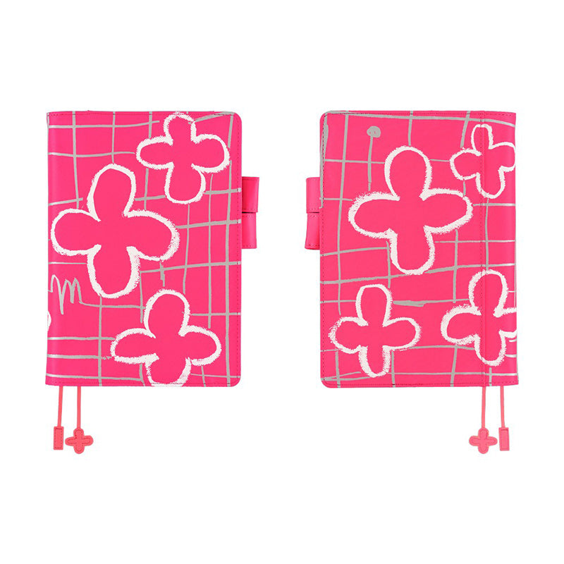 2026 Hobonichi COVER A5: Makoto Matsubayashi - Pink Flowers