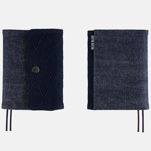 IN STOCK: 2024 Hobonichi COVER A6 Blue Blue: Indigo Book (Sashiko)