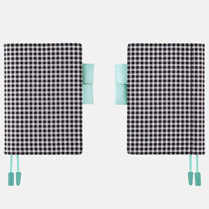 IN STOCK: 2024 Hobonichi COVER A6 Gingham Black