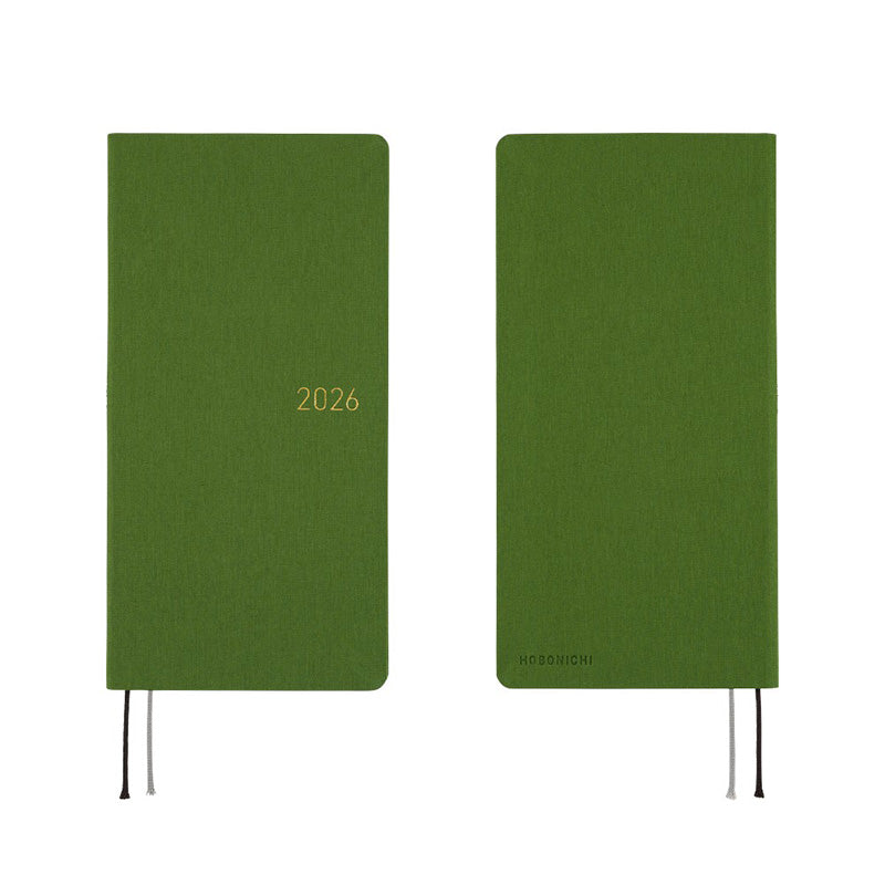2026 Hobonichi Weeks: Colors - Antique Green