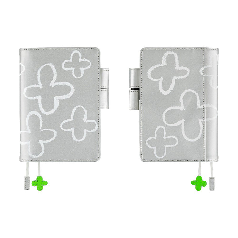 2026 Hobonichi COVER A6: Makoto Matsubayashi - Silver Flowers