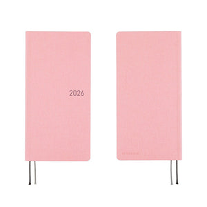 2026 Hobonichi Weeks MEGA: Colors - Strawberry Milk