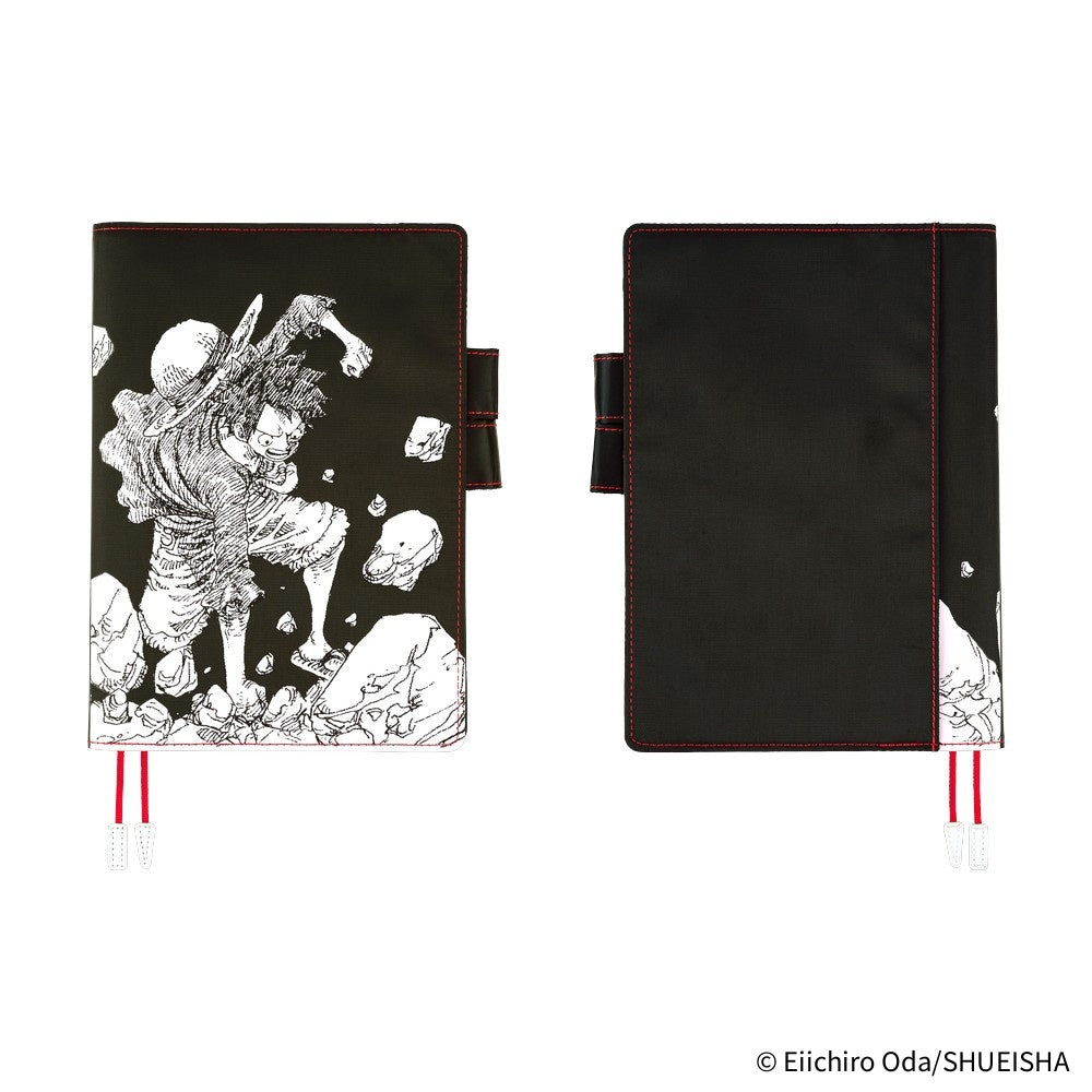 PRE ORDER 2026 Hobonichi COVER A5: ONE PIECE magazine: Straw Hat Luffy (Black)