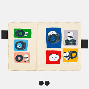IN STOCK: 2024 Hobonichi COVER A6 Jin Kitamura: Love it (Panda)
