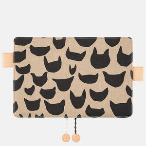 IN STOCK: 2024 Hobonichi COVER A6 Mina Perhonen: Anone-Anone (Black)