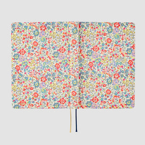 IN STOCK: 2024 Hobonichi A6 HON - Liberty Fabrics: Emma and Georgina JPN