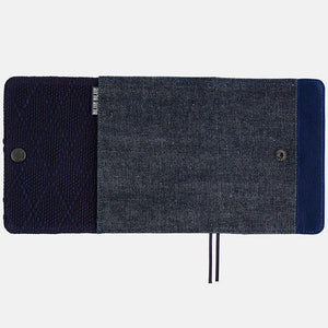 IN STOCK: 2024 Hobonichi COVER A6 Blue Blue: Indigo Book (Sashiko)