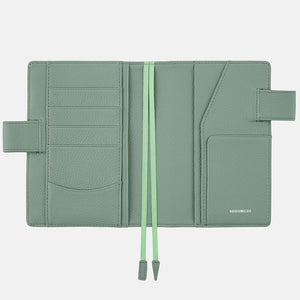 IN STOCK: 2024 Hobonichi COVER A6 Leather: Water Green