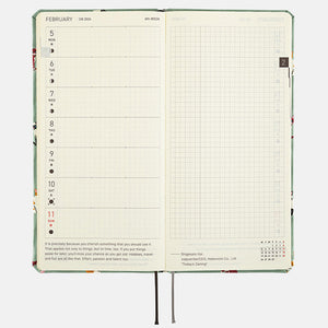 Late OCT Pre Order: 2024 Hobonichi Weeks - Bow & Tie: Cats & Me English