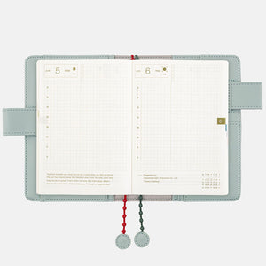 IN STOCK: 2024 Hobonichi COVER A6 Mina Perhonen: Light Berry (Green)