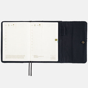 IN STOCK: 2024 Hobonichi COVER A6 Blue Blue: Indigo Book (Sashiko)