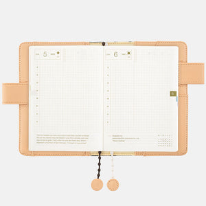 IN STOCK: 2024 Hobonichi COVER A6 Mina Perhonen: Anone-Anone (Black)