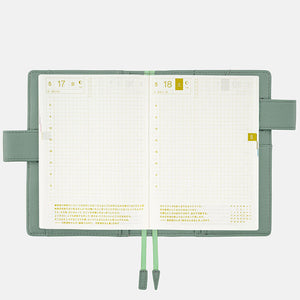 IN STOCK: 2024 Hobonichi COVER A6 Leather: Water Green