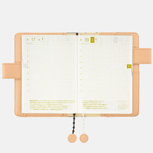IN STOCK: 2024 Hobonichi COVER A6 Mina Perhonen: Anone-Anone (Black)