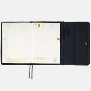 IN STOCK: 2024 Hobonichi COVER A6 Blue Blue: Indigo Book (Sashiko)
