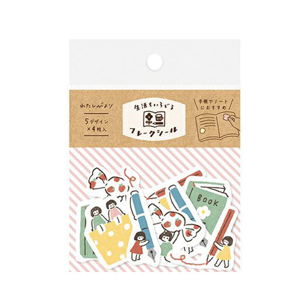 Furukawa Paper Paper Sticker Flakes - Dwarf QSA102