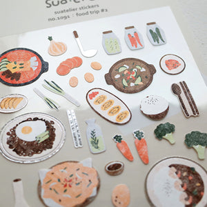 Suatelier Stickers - 1091 Food Trip #2