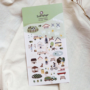 Suatelier Stickers - 1099 Village