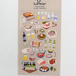 Suatelier Stickers - 1109 Food Trip 3