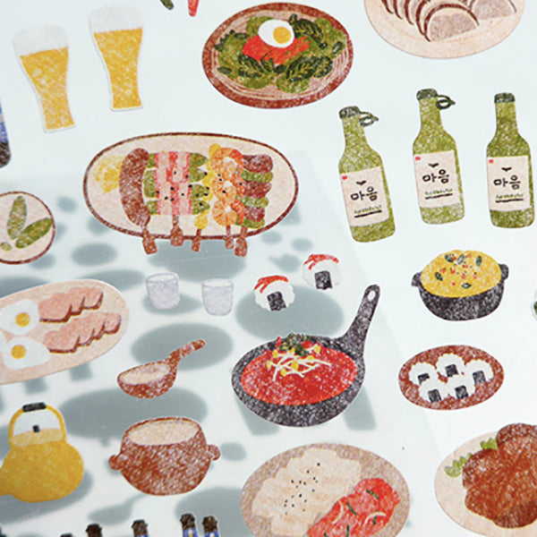 Suatelier Stickers - 1109 Food Trip 3